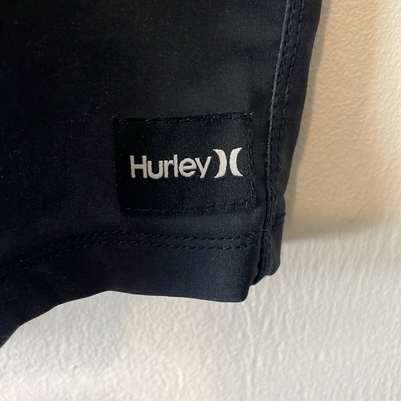 Hurley Phantom Shorts Men's L Gray Ombre + Blue Stripe Hybrid Inseam 5.5" - Picture 8 of 15